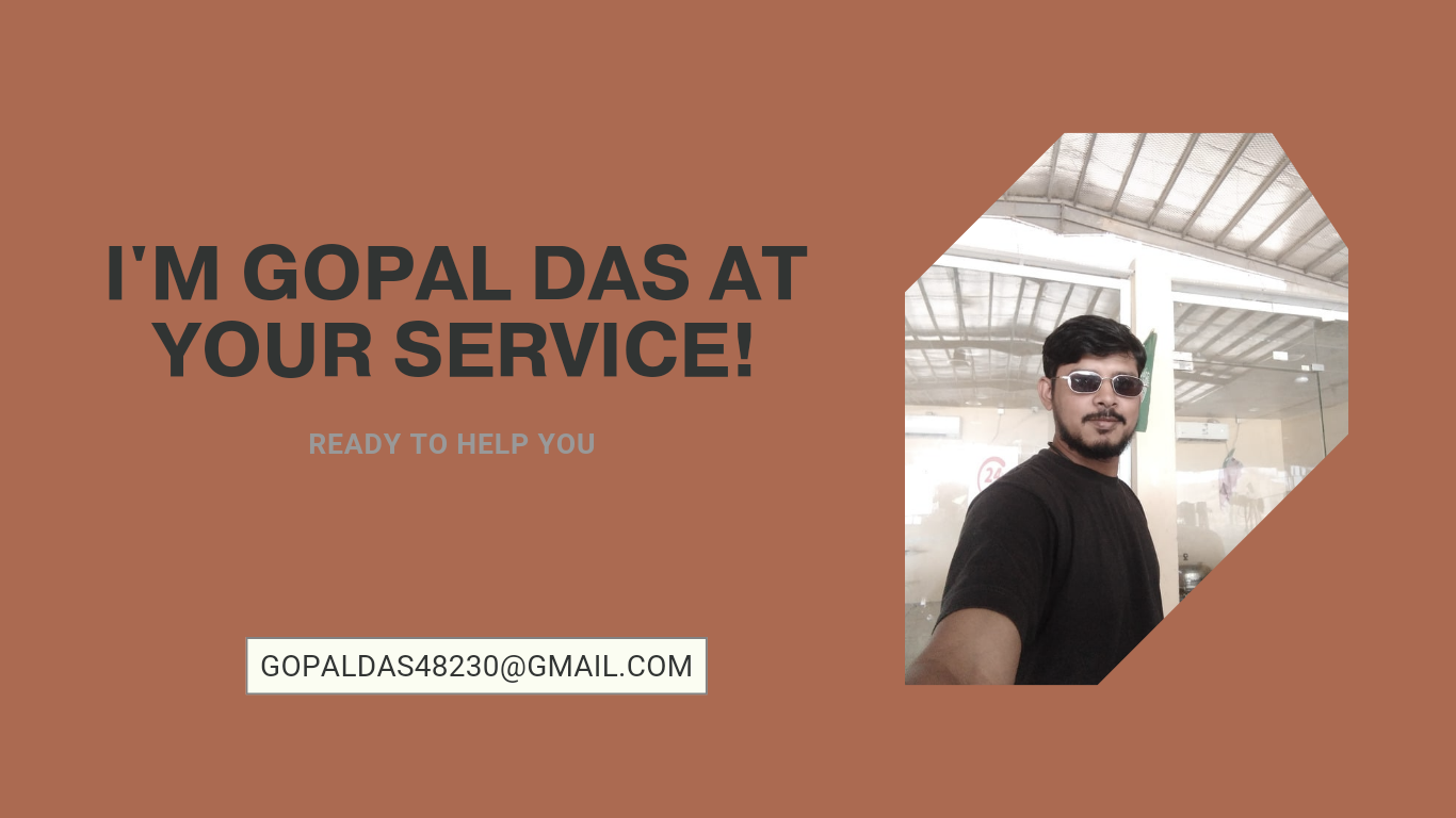 Hi there I am Gopal Das to help you