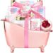 Set For Women, Spa Luxetique Bath Sets for Women Gift, 8 Pcs Rose Spa Basket Includes Bubble Bath, Shower Gel, Body Lotion, Birthday Gifts for Women, Christmas Gifts for Teenage Girls